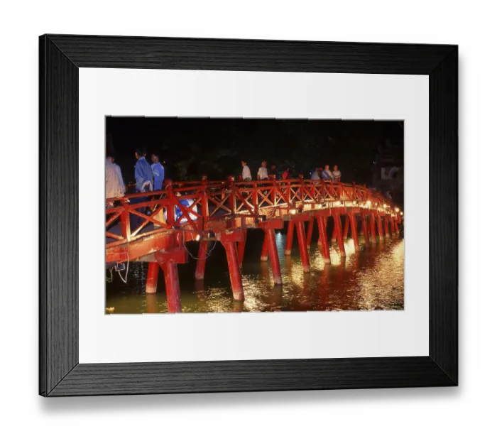 Framed Print : Ho Hoan Kiem means Lake of the Restored Sword Framed Print : Ho Hoan Kiem means Lake of the Restored Sword