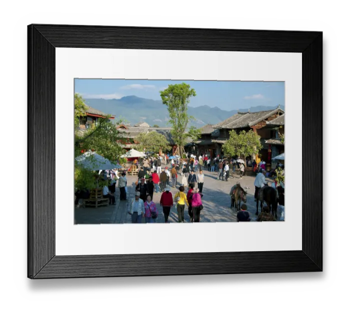 Framed Print : The Naxi or Nakhi are an ethnic group inhabiting the foothills of the Himalayas in the northwestern part of Yunnan Framed Print : The Naxi or Nakhi are an ethnic group inhabiting the foothills of the Himalayas in the northwestern part of Yunnan