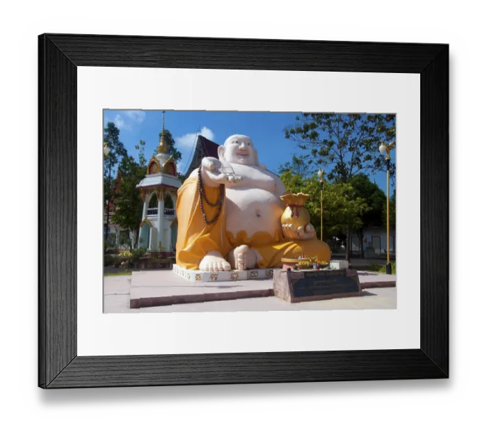 Framed Print : Budai (Chinese: 布袋)