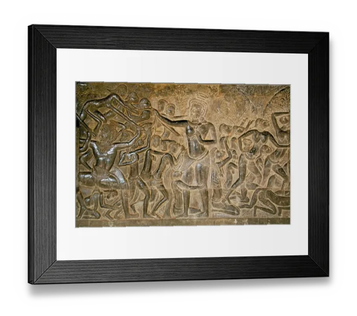 Framed Print : Angkor Wat was built for King Suryavarman II (ruled 1113-50) Framed Print : Angkor Wat was built for King Suryavarman II (ruled 1113-50)