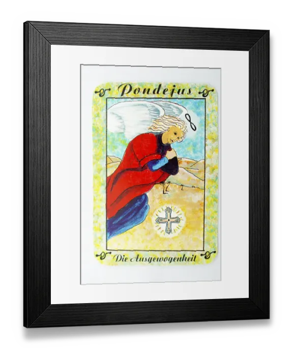 Framed Print : Tarot symbols with a grey background Framed Print : Tarot symbols with a grey background