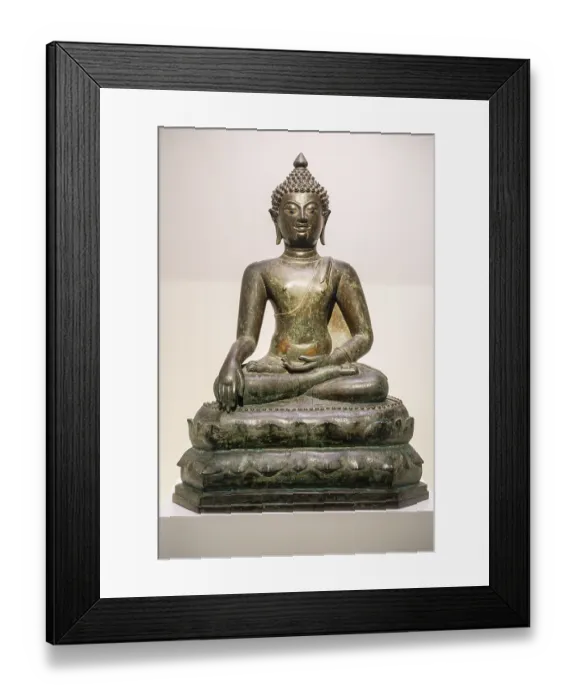 Framed Print : Buddha, Northern Thailand, 14th-15th century