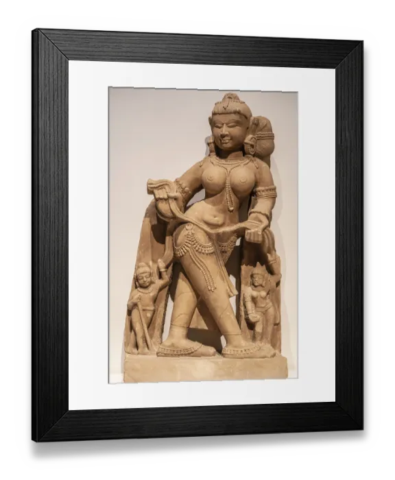 Framed Print : Celestial Nymphe Apsara, Madhya Pradesh Framed Print : Celestial Nymphe Apsara, Madhya Pradesh