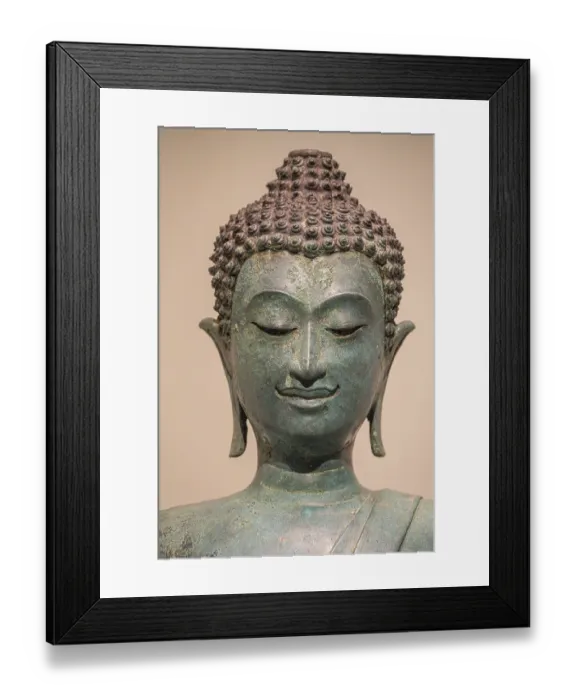 Framed Print : Buddha, northern Thailand, 14th century Framed Print : Buddha, northern Thailand, 14th century