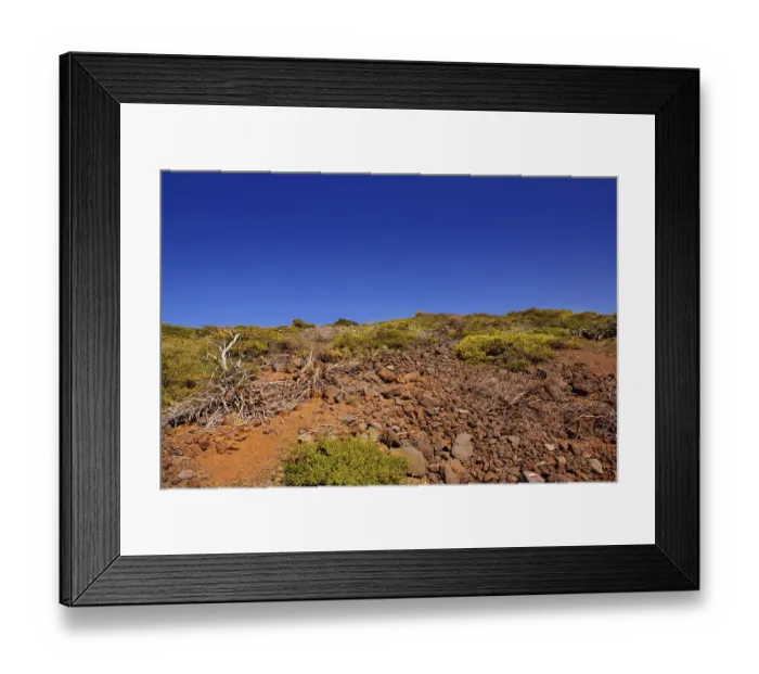 Framed Print : La Caldera de Taburiente mountain in La Palma at Canary islands Framed Print : La Caldera de Taburiente mountain in La Palma at Canary islands