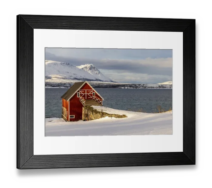 Framed Print : Morning at Tromsdalenfjord, Troms, Norway