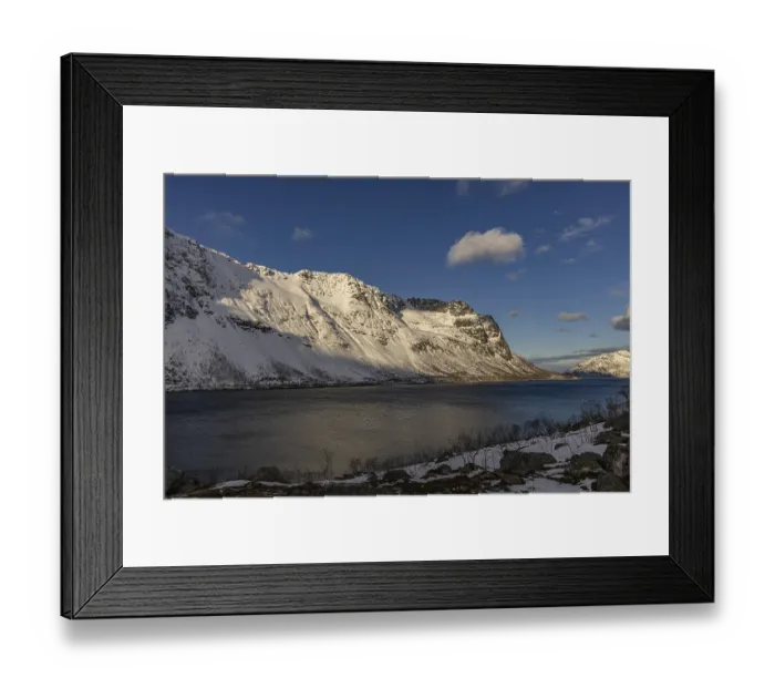 Framed Print : Grotfjord, Troms, Norway
