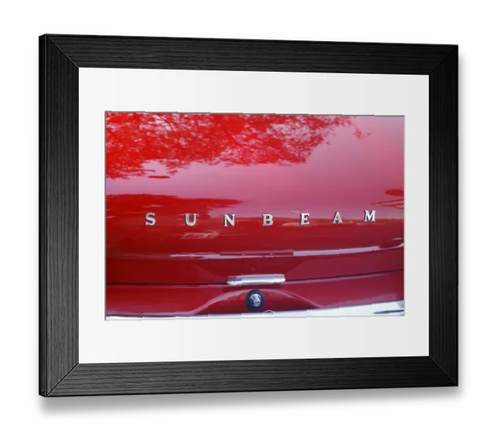 Framed Print : Vintage cars Sunbeam Framed Print : Vintage cars Sunbeam