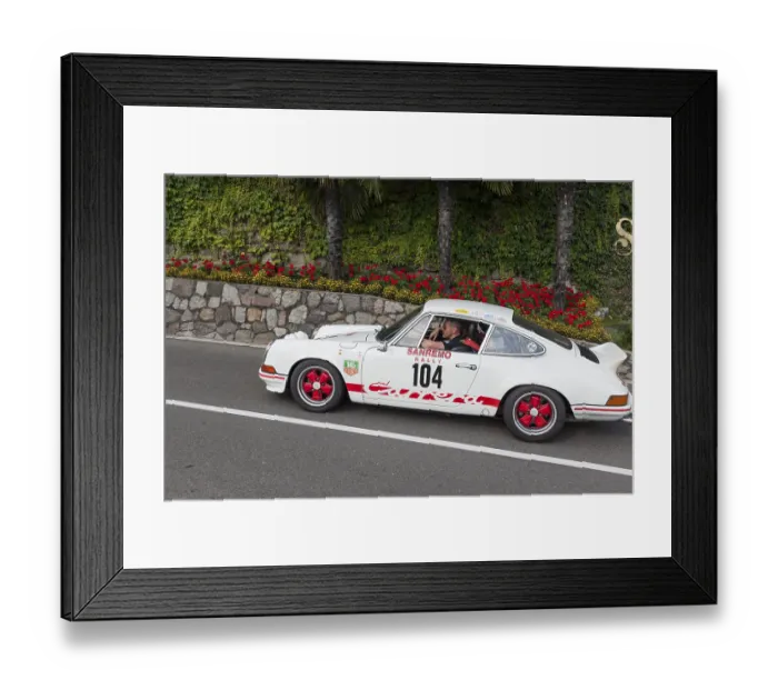 Framed Print : Merano, Italy - July 08, 2016: Porsche 911 Carrera 2