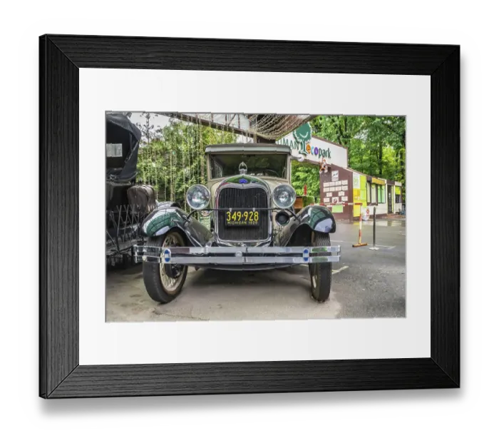 Framed Print : Kharkiv, Ukraine 07.15.2020. Exhibition of the vintage retro cars in Feldman's ecopark in Kharkiv