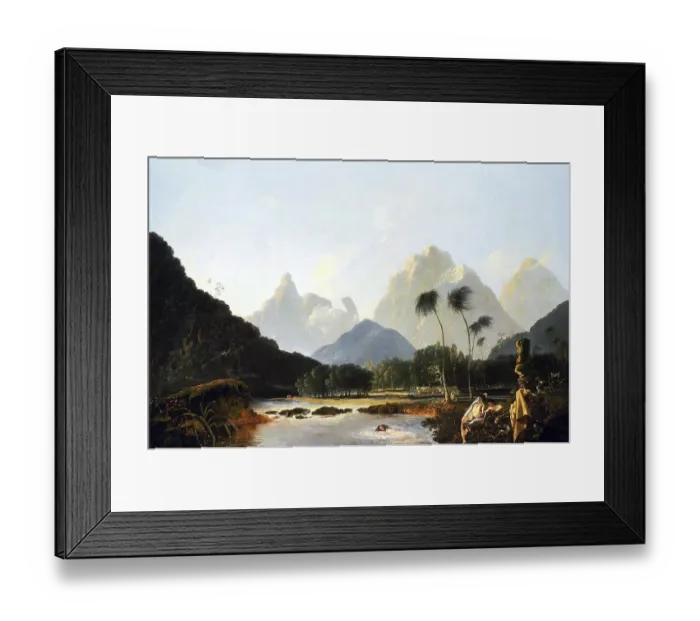 Framed Print : William Hodges (28 October 1744 - 6 March 1797) was an English painter