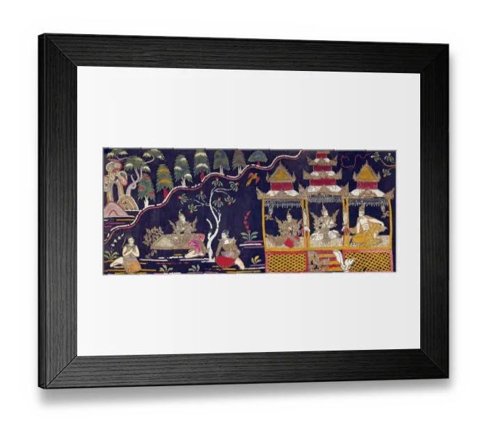 Framed Print : Yama Zatdaw, unofficially Myanmar's national epic