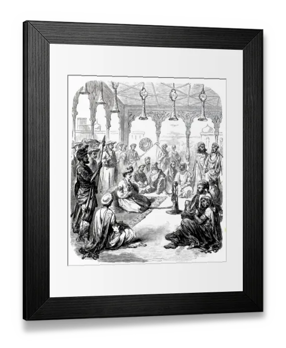 Framed Print : Nana Sahib, also Naina, Nena Sahib (born Dhondu Pant)