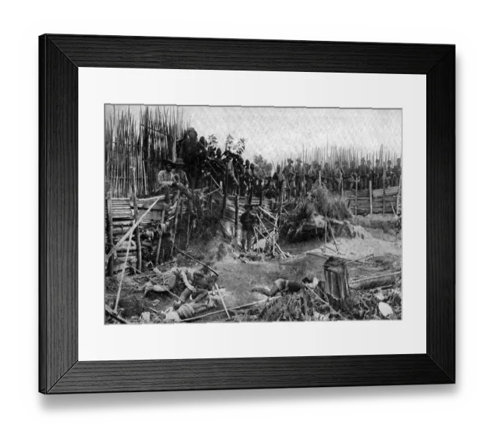 Framed Print : The Aceh War, also known as the Dutch War or the Infidel War (1873-1914)