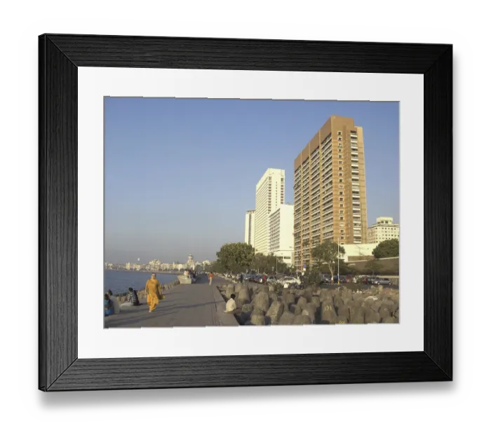 Framed Print : Lands end on Marine drive, Nariman Point Framed Print : Lands end on Marine drive, Nariman Point
