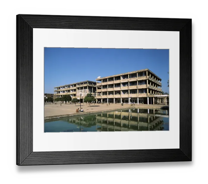 Framed Print : Shopping centre at District Complex Framed Print : Shopping centre at District Complex