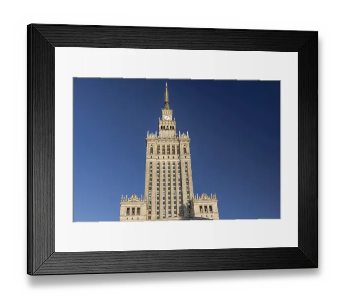 Framed Print : Pa|ac Kultury i Nauki, the Palace of Culture and Science in central Warsaw Framed Print : Pa|ac Kultury i Nauki, the Palace of Culture and Science in central Warsaw