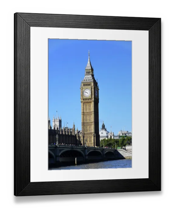 Framed Print : Clock Tower, Big Ben, Westminster Bridge Framed Print : Clock Tower, Big Ben, Westminster Bridge