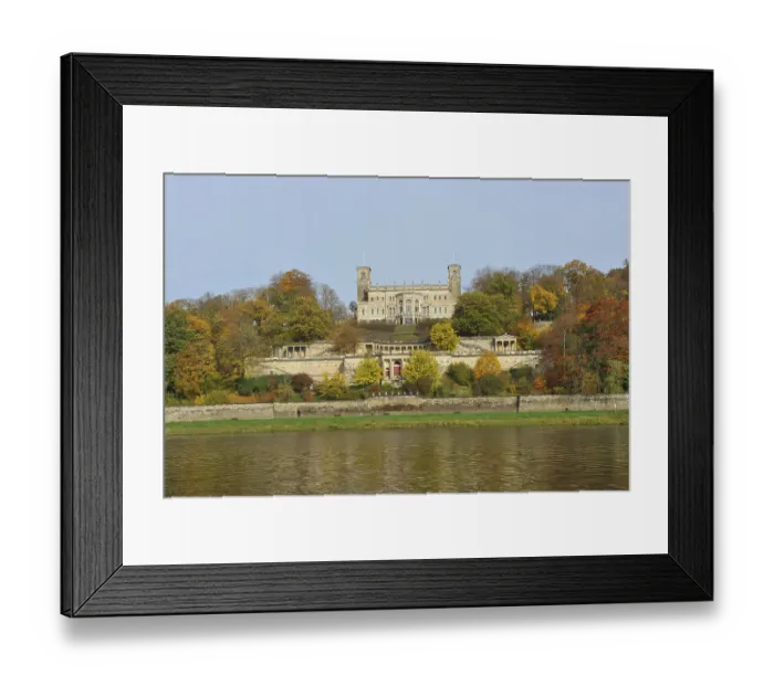 Framed Print : Albrechtsberg Castle (Dresden)