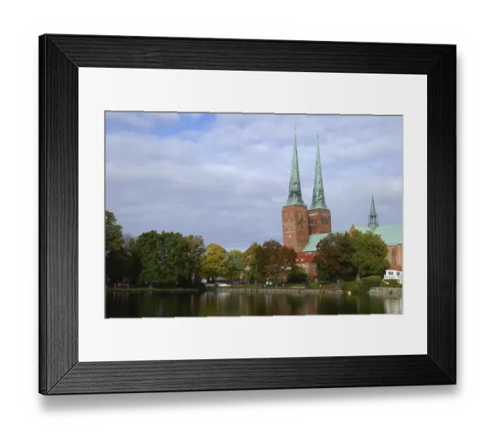 Framed Print : Luebeck Cathedral Framed Print : Luebeck Cathedral
