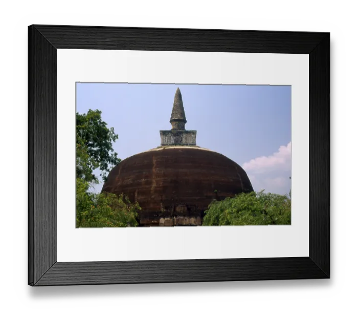 Framed Print : Rankot Vihara was built by Nissanka Malla