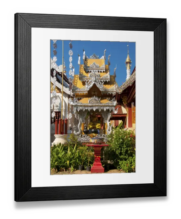 Framed Print : King Mengrai founded the city of Chiang Mai (meaning new city') in 1296