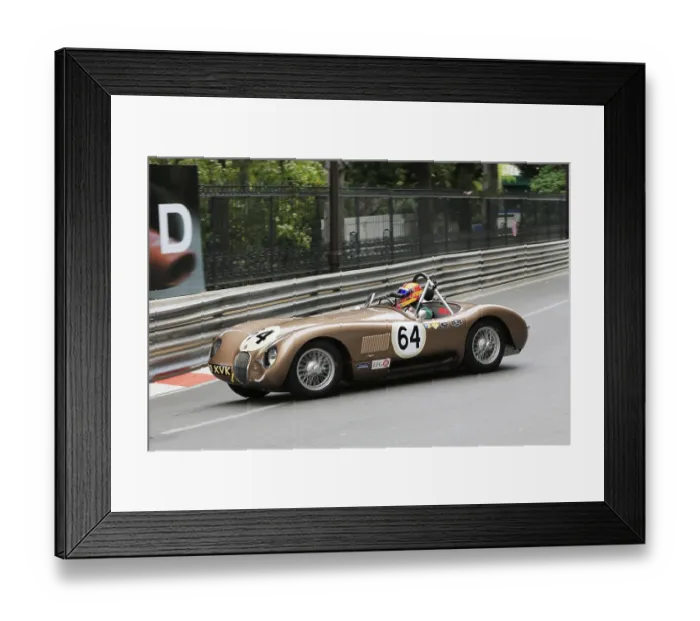 Framed Print : Jaguar C-Type from 1952, Series C Framed Print : Jaguar C-Type from 1952, Series C