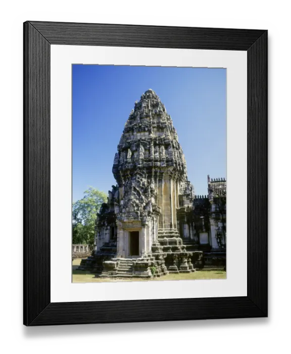 Framed Print : The complex at Phimai dates originally from the reign of Surayavarman II (r)