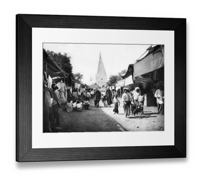Framed Print : Built by King Nantaungmya (r.1211-34) in the 12th century CE
