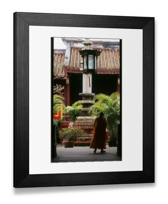 Framed Print : The Kaiyuan Temple is a Buddhist temple originally constructed in 738 CE during the Tang Dynasty (618 - 907)