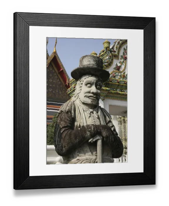 Framed Print : Wat Pho in Bangkok, Thailand Framed Print : Wat Pho in Bangkok, Thailand