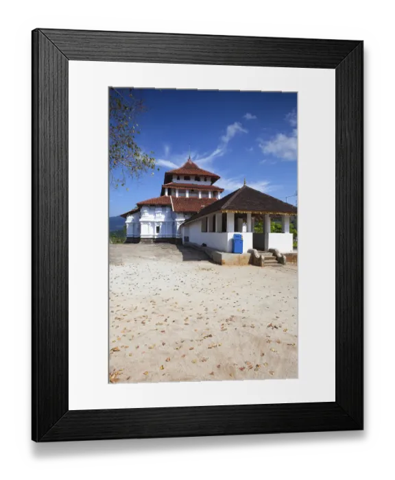 Framed Print : Lankatilaka is Buddhist temple of the 14th century in the Hiyarapitiya village