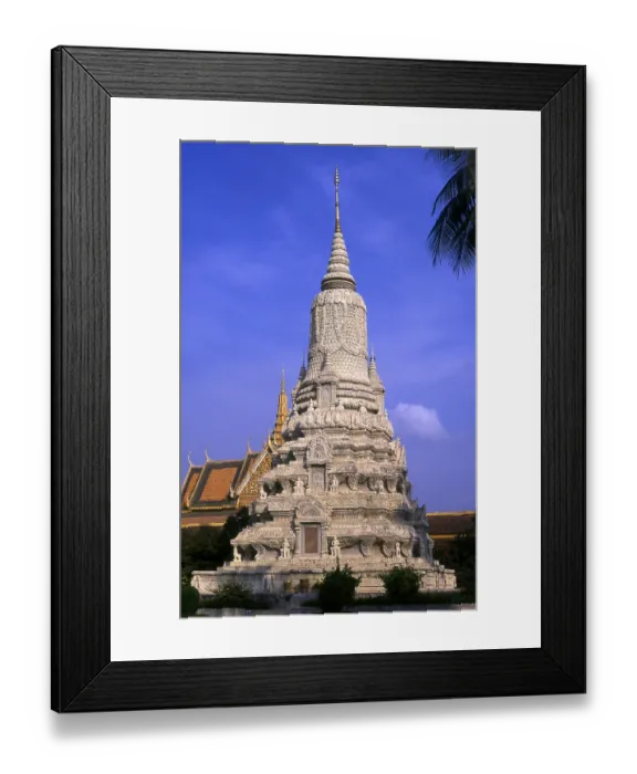 Framed Print : The Royal Palace (Preah Barum Reacha Veang Nei Preah Reacheanachak Kampuchea) and Silver Pagoda Framed Print : The Royal Palace (Preah Barum Reacha Veang Nei Preah Reacheanachak Kampuchea) and Silver Pagoda