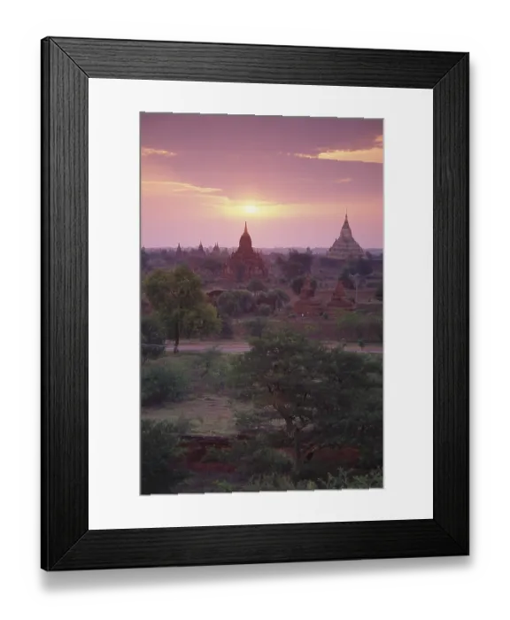 Framed Print : Bagan, formerly Pagan, was mainly built between the 11th century and 13th century Framed Print : Bagan, formerly Pagan, was mainly built between the 11th century and 13th century