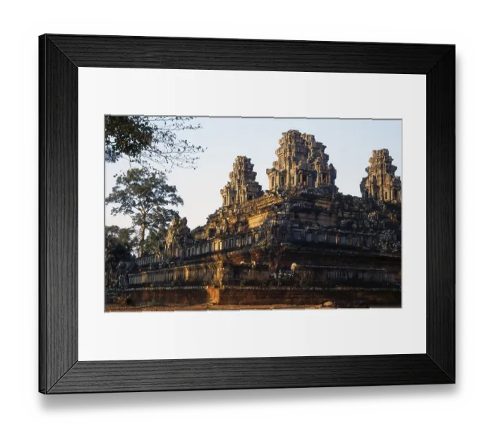 Framed Print : Ta Keo was built in the Khleang style largely in the late 10th and early 11th centuries by King Jayavarman V Framed Print : Ta Keo was built in the Khleang style largely in the late 10th and early 11th centuries by King Jayavarman V