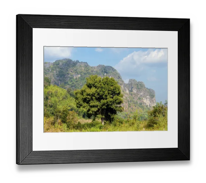 Framed Print : Loei (Thai: เลย) Province is located in Thailand's upper North-East