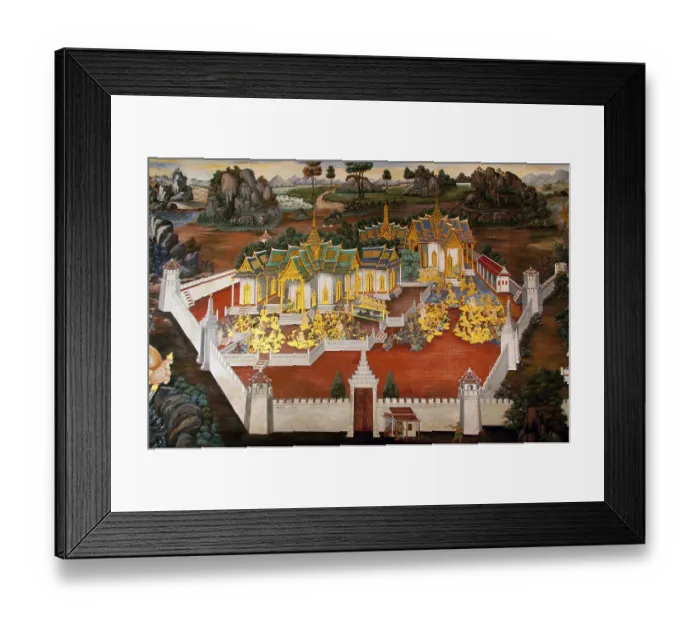 Framed Print : The Ramayana is a story as old as time and - at least in the Indian subcontinent Framed Print : The Ramayana is a story as old as time and - at least in the Indian subcontinent