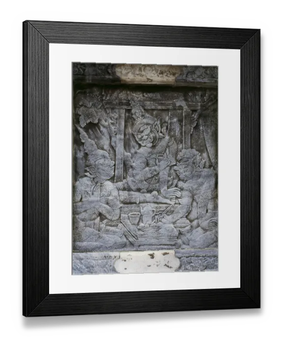 Framed Print : The Ramayana is a story as old as time and - at least in the Indian subcontinent