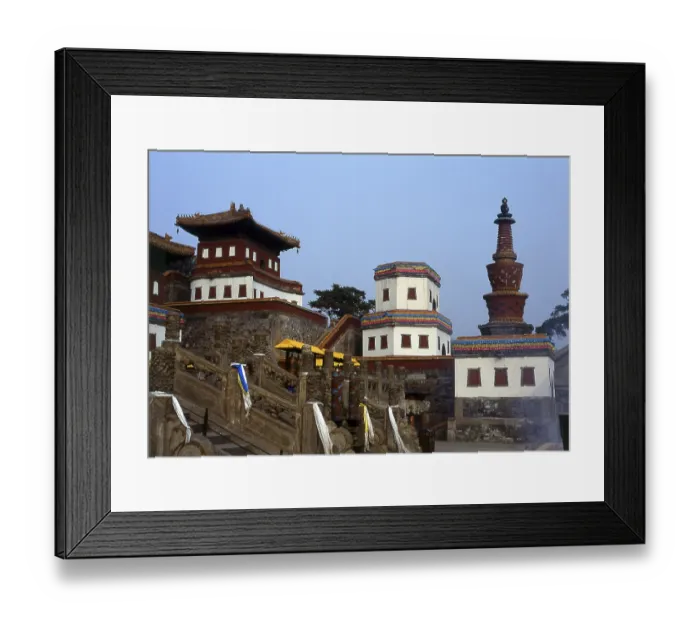 Framed Print : The Puning Temple (Chinese: 普宁寺) Framed Print : The Puning Temple (Chinese: 普宁寺)