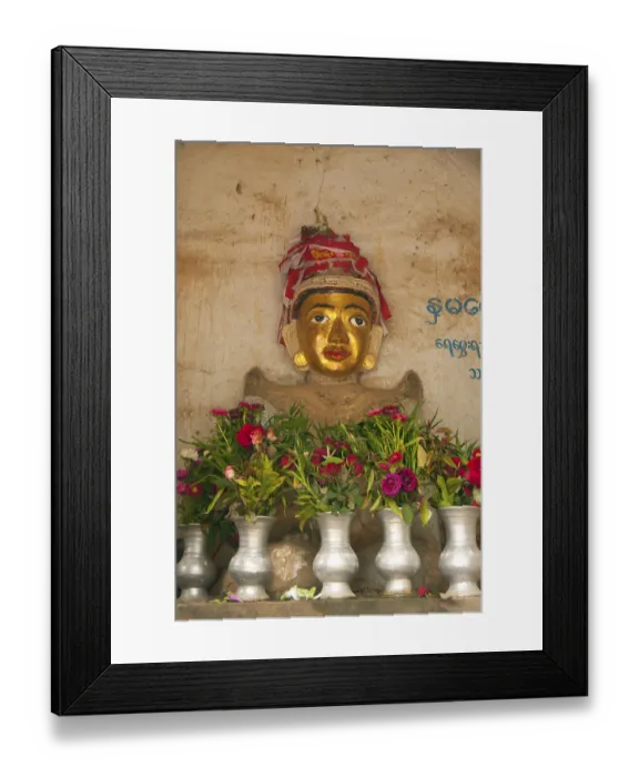 Framed Print : Nats are spirits worshipped in Burma in conjunction with Buddhism