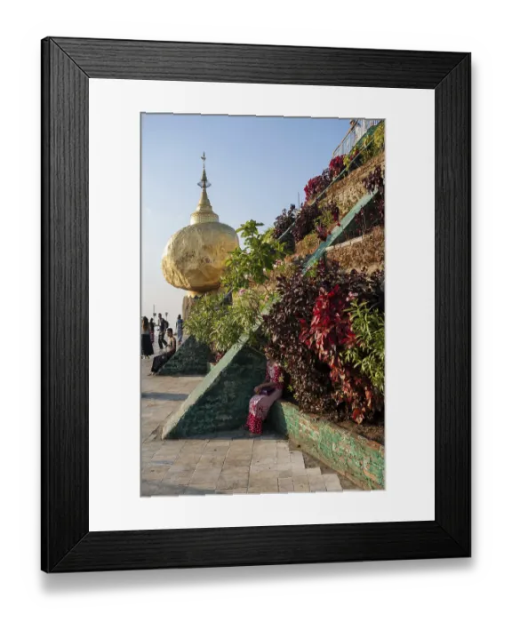 Framed Print : 01.02.2017, Kyaikto, Republic of the Union of Myanmar Framed Print : 01.02.2017, Kyaikto, Republic of the Union of Myanmar