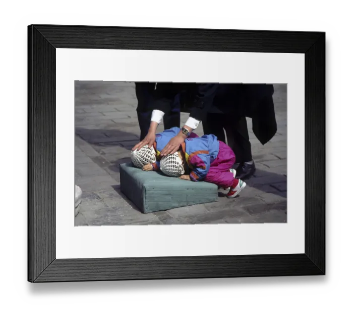 Framed Print : 03.04.1995, Beijing, People's Republic of China