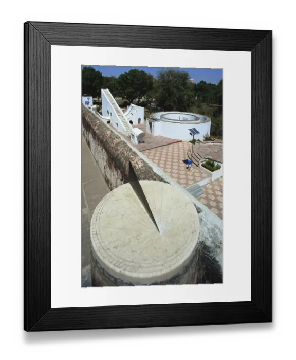 Framed Print : Jantar Mantra observatory, Madhya Pradesh, India