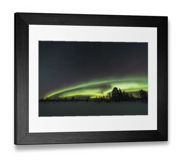 Framed Print : Northern Lights (Aurora borealis) Framed Print : Northern Lights (Aurora borealis)