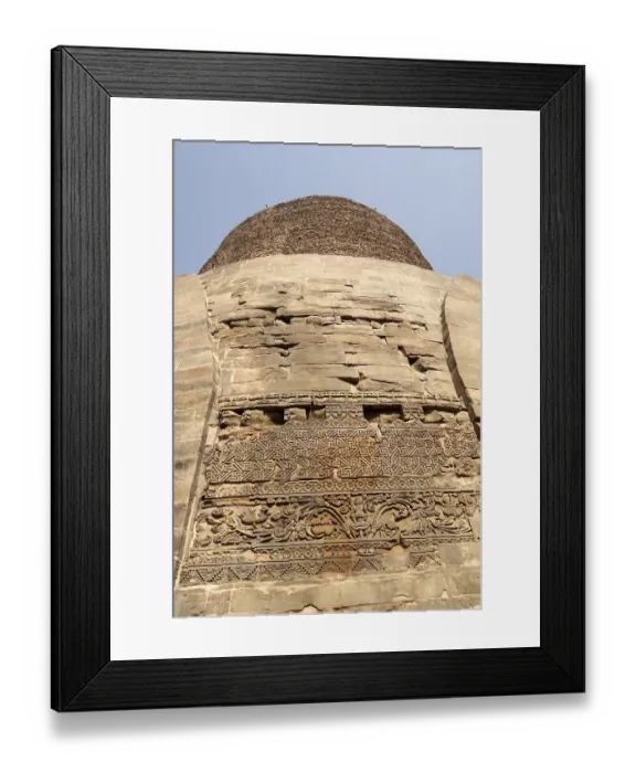 Framed Print : Dhamekh Stupa, The spot where Lord Gautam Buddha delivered his first sermon