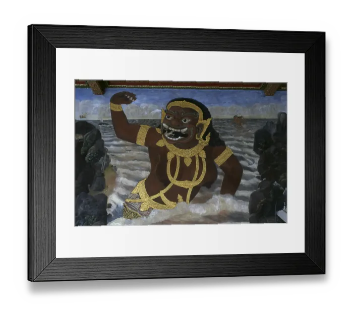 Framed Print : The Ramayana is a story as old as time and - at least in the Indian subcontinent