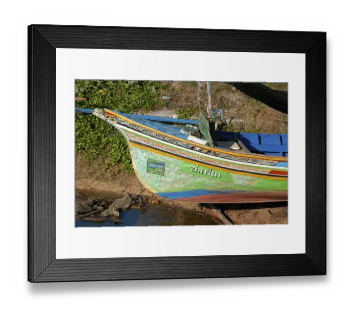 Framed Print : Along mainly the east coast of peninsular Thailand
