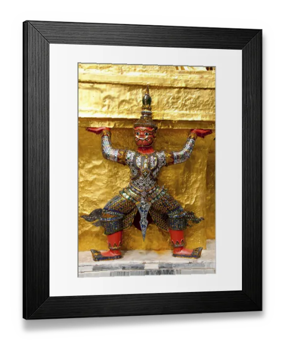 Framed Print : The Ramakien is the Thai version of the Indian epic