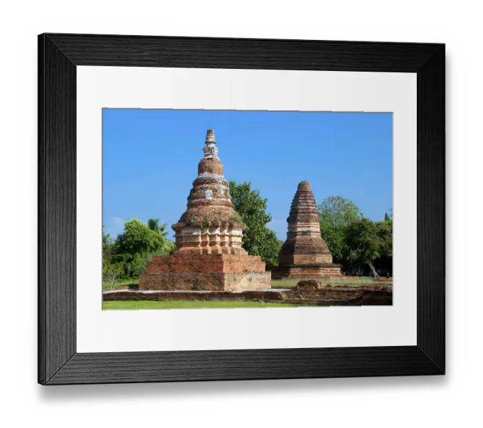 Framed Print : Wiang Tha Khan, located 16km south of Chiang Mai in rural Sanpatong District