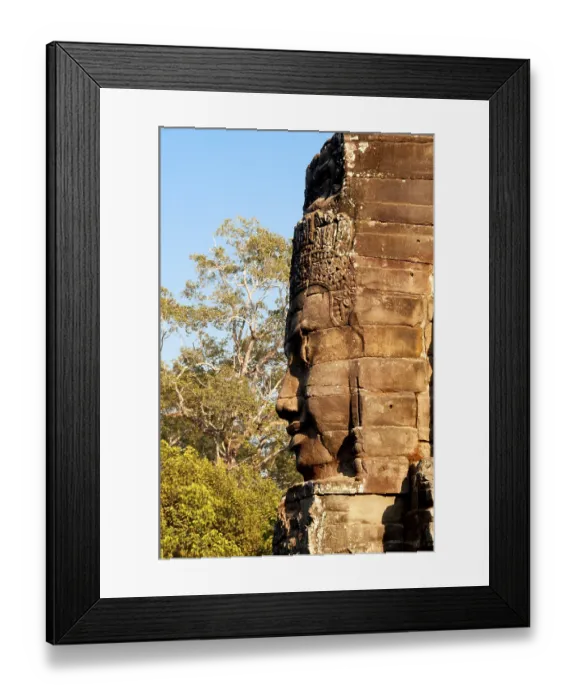 Framed Print : The Bayon was originally the official state temple of the Mahayana Buddhist King Jayavarman VII Framed Print : The Bayon was originally the official state temple of the Mahayana Buddhist King Jayavarman VII